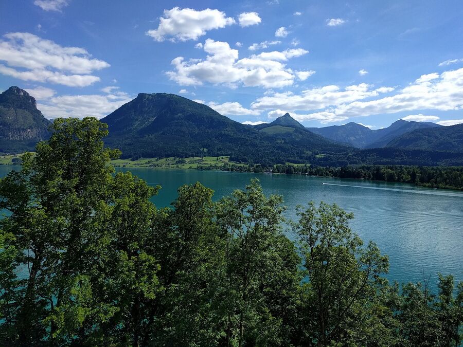 K&auml;rnten Blick auf Wolfgangsee Bild von solafix auf https://pixabay.com/de/photos/wolfgangsee-austria-%C3%B6sterreich-see-2462862/